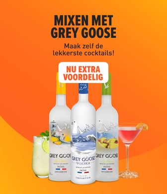 Mixen met grey goose Maak zelf de lekkerste cocktails! Nu extra voordelig